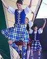 Image 74Highland dancing in traditional Gaelic dress with its tartan pattern (from Culture of the United Kingdom)