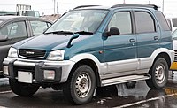 Daihatsu Terios (pra-facelift, Jepun)