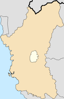 怡保在霹靂州怡保的位置