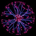 Image 23Plasma globe, by Colin (from Wikipedia:Featured pictures/Sciences/Others)