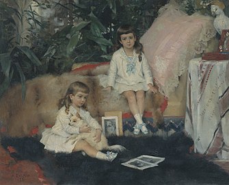 Children of The Grand Duke Vladimir, brother of the Russian Emperor (1881)