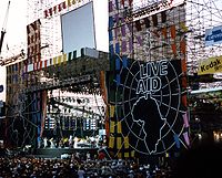 s Live Aid-Konzert z Philadelphia