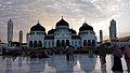 Image 106Baiturrahman Mosque in Aceh, a most popular and fine example of Islamic art and architecture in Indonesia (from Tourism in Indonesia)