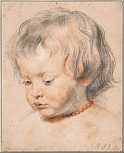 Nikolao, filo de Peter Paul Rubens 1619