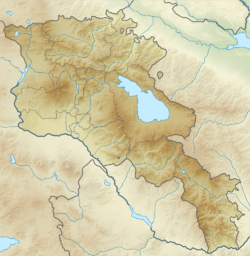 येरेभान is located in आर्मेनिया
