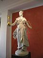 Statue d'une Marianne dans le bureau de poste de l'assemblée.