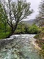 La rivière Belešnička, en Macédoine du Nord. Mai 2022.