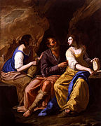 Ló e sua filhas, cerca de 1635 e 1638. Óleo sobre tela, 230,5 × 183 cm. Museu de Arte de Toledo