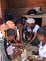 Image 17Mbawemi Women's group in Malawi learning how to add value to beeswax by making candles (from Malawi)