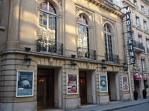 No 19 : théâtre de la Madeleine.