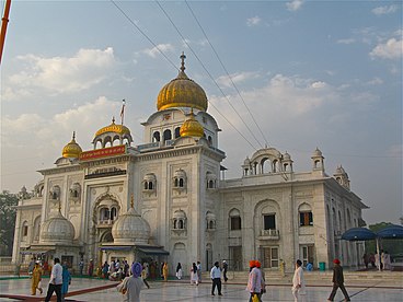 Gurudwara Bangla Sahibi, Delhi, Indi