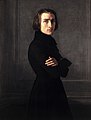 Franz Liszt, portræt malet af Henri Lehmann, 1839