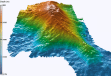 3D map of Kamaʻehuakanaloa
