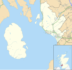 Dreghorn is located in North Ayrshire