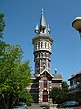De watertoren van Schoonhoven in neorenaissancestijl