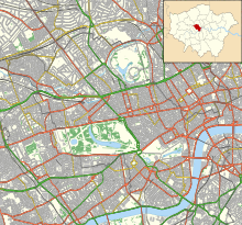 Whitehall is located in City of Westminster