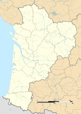 Mirebeau is located in Nouvelle-Aquitaine