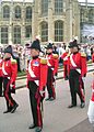 Procesiune a cavalerilor militari de Windsor