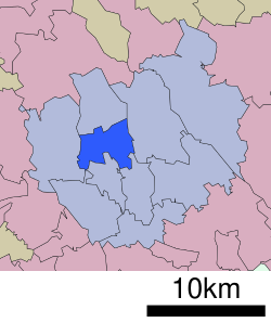 Lokasi Ōmiya-ku di Saitama