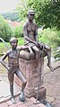 Skulptur „Zwei Jungen“ in Rotenburg von Prof. Ewald Rumpf