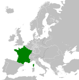 Regno di Francia - Localizzazione