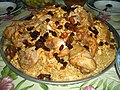 Image 13Kabsa also called Majboos, famous in Saudi Arabia, Kuwait, Qatar, Oman, Bahrain, and United Arab Emirates (from Culture of Asia)