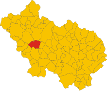 Localisation de Frosinone