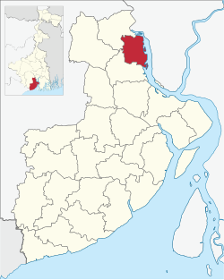 Location of Sahid Matangini