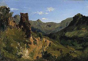 Vale în munţii din Auvergne, 1830 - Saint Louis Art Museum, USA