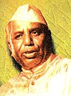 Photographic portrait of Yashwantrao Chavan