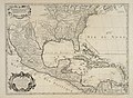 Carte du Mexique et de la Floride de Delisle, 1703
