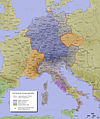 Extent of the Holy Roman Empire