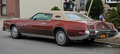 1973 Continental Mark IV, rear view