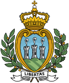 l'armoiries de Saint Marin