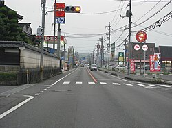 Japan_National_Route_179 in Shōō