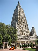 The current structure of the Mahabodhi Temple dates to the Gupta era in the 5th century. It marks the location where the Buddha is said to have attained enlightenment.
