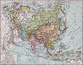 Peta Asia tahun 1890