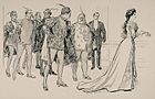 Φανταχτερό φόρεμα, 1901