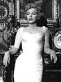 Actress Marilyn Monroe was perceived as the queen of curves in the 1950s.[150] Her image has been used to popularize the hourglass figure.