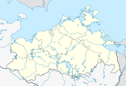 Lützow ubicada en Mecklemburgo-Pomerania Occidental
