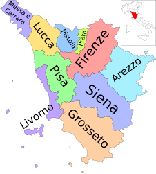 Toscann-a – Mappa