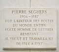 Plaque au no 228.