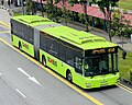 Image 75A bendy bus operated by Tower Transit Singapore (from Articulated bus)