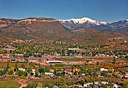 Skyline of Durango, Colorado