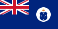 Bandeira do equipo olímpico de Australasia.