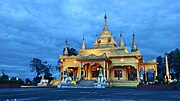 नामसाई मधील गोल्डन पॅगोडा, 2010 मध्ये पूर्ण झाले आणि भारतातील उल्लेखनीय बौद्ध मंदिरांपैकी एक.