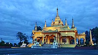 Golden Pagoda, Namsai, Arunachal Pradesh, is one of the notable Buddhist temples in India. Arunachal Pradesh became a state on 20 February 1987.