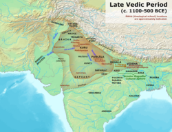 Kashi and other kingdoms of the late Vedic period.