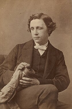 Lewis Carroll v roce 1863, foto: Oscar Gustave Rejlander