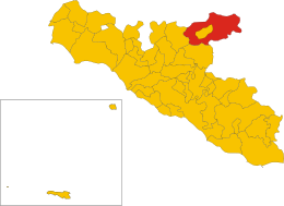 Cammarata – Mappa